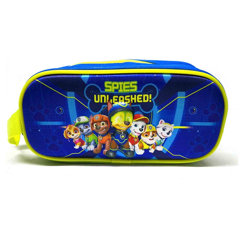 Lapicera Escolar ATM PACKS, Paw Patrol 1159-Azul con Verde