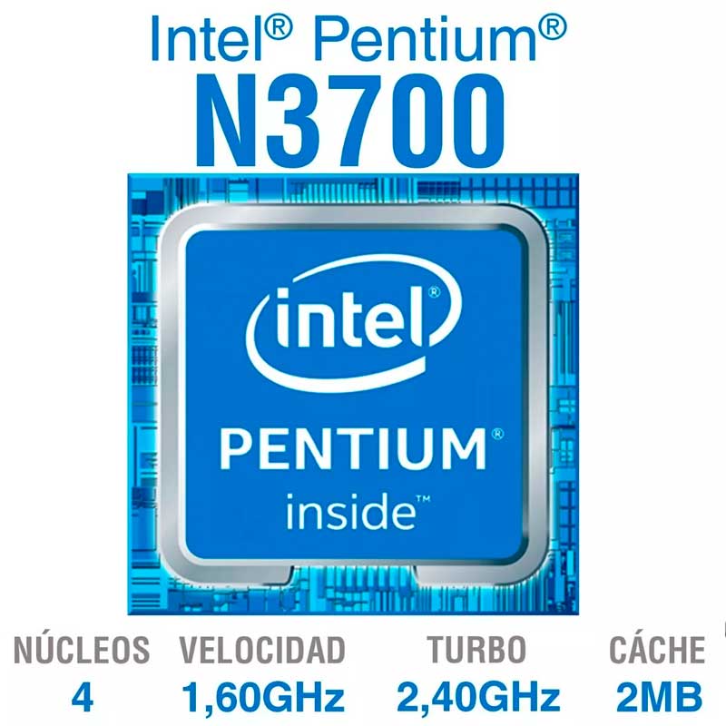 LAPTOP LENOVO INTEL QUAD CORE 4GB 500GB 300-15IBR WIN10 PRO