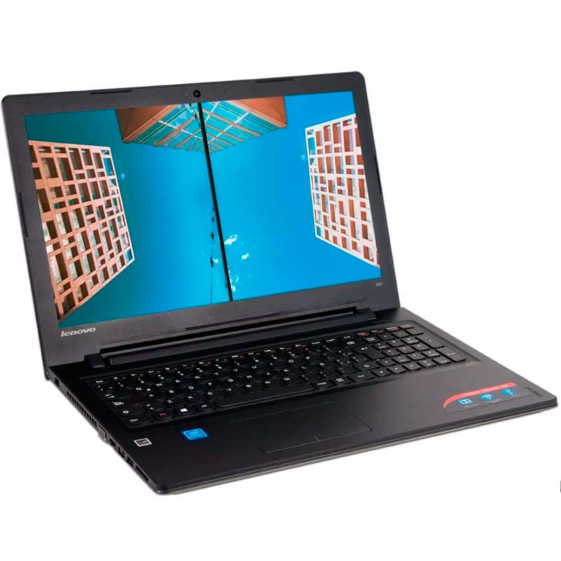 LAPTOP LENOVO INTEL QUAD CORE 4GB 500GB 300-15IBR WIN10 PRO
