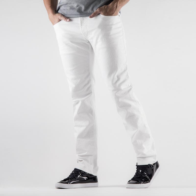 Jeans Silver Plate  Regular Slim Fit Blanco