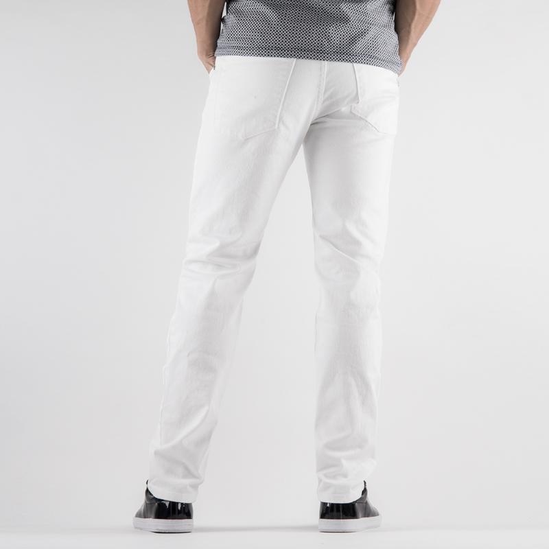 Jeans Silver Plate  Regular Slim Fit Blanco