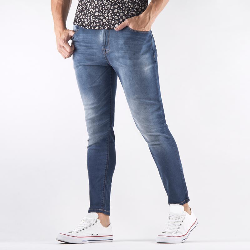 Jeans Silver Plate  Tappered Fit Super Stone