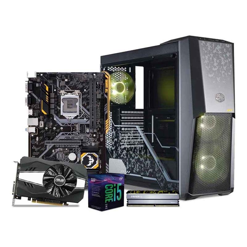 Computadora Pc Gamer Gtx 1060 6gb Intel I5 1tb 8gb 80+ Tuf