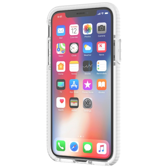 Funda Tech21 Evo Check Para Iphone X - Transparante / Blanco