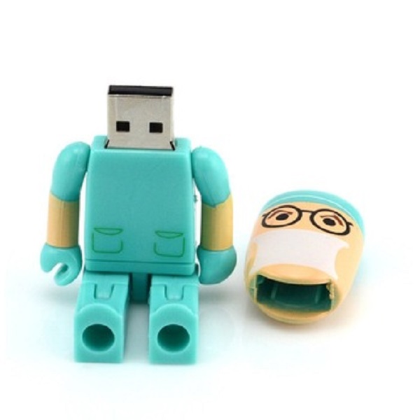 Memoria USB 2.0 en forma de Doctor / cirujano articulada excelente regalo