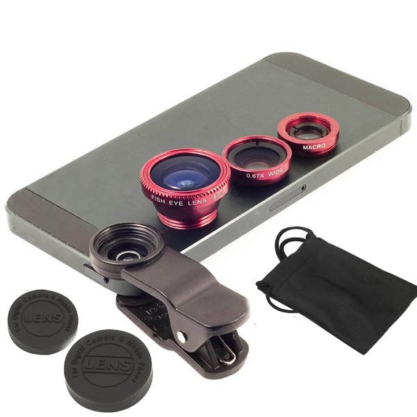 Lentes fisheye Gadgets & Fun Tres en uno 