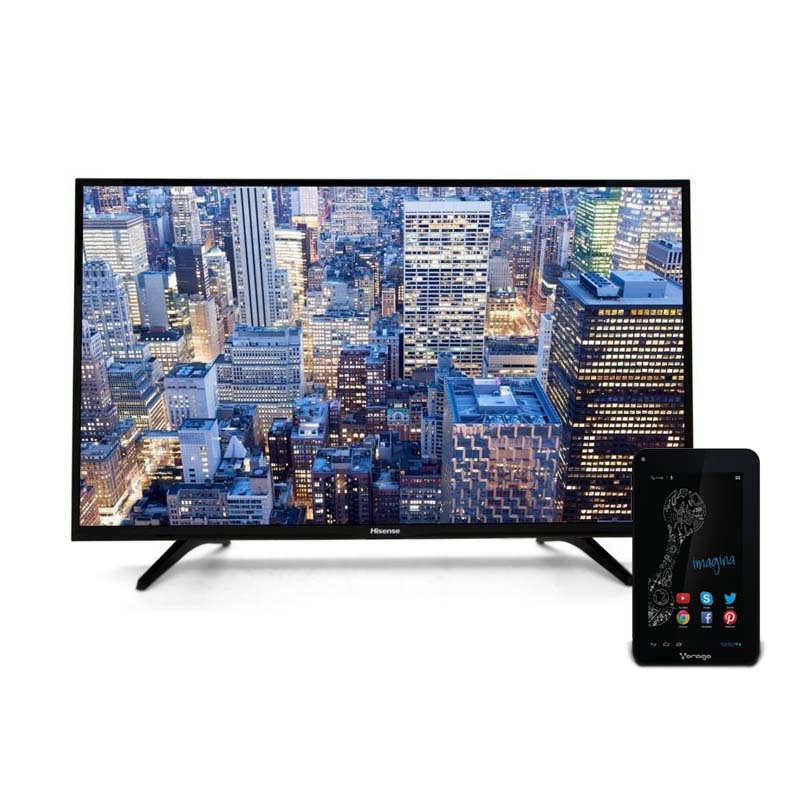 Pantallas Television Smart Tv Hisense 39h5d Led 39 Wifi Fhd / Tableta interactiva Vorago Pad-7