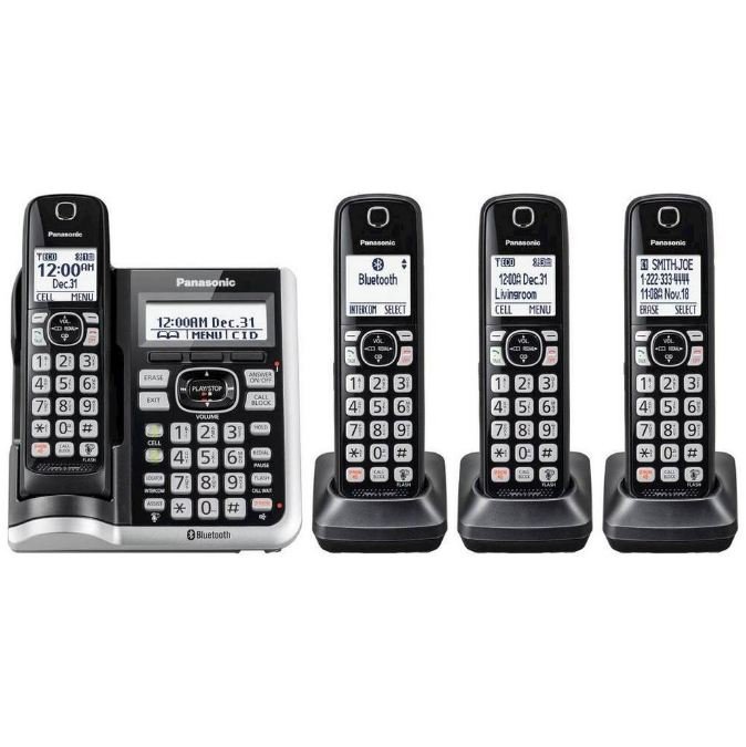 Telefono Inalambrico Panasonic Kx-tgf574s 4 Auriculares -Reacondicionado-