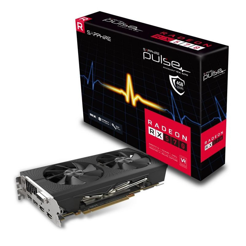 Tarjeta De Video Pci Radeon Rx 570 4gb Sapphire Pulse Hdmi