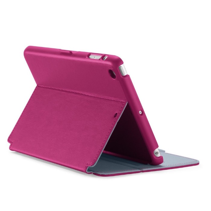 Funda Speck StyleFolio Case para iPad mini 2/3-Fuchsia Rosa /gris