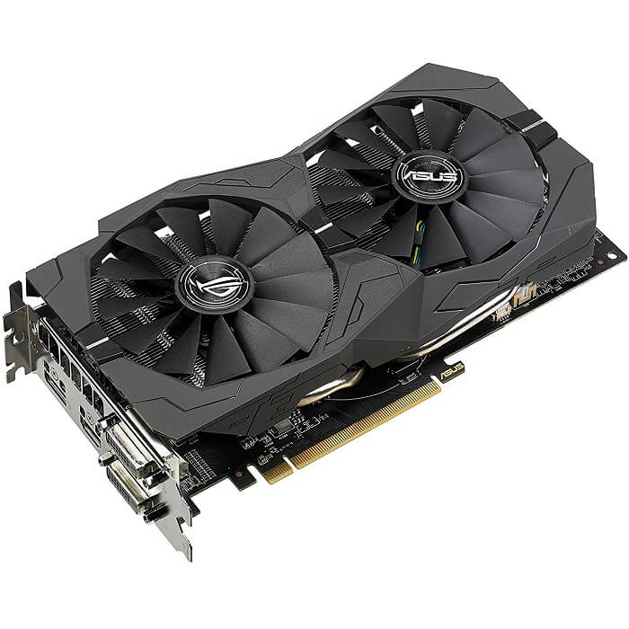 Tarjeta De V?deo AMD Radeon Asus ROG Strix RX 570 OC 4GB ROG-STRIX-RX570-O4G-GAMING GDDR5 PCI-E