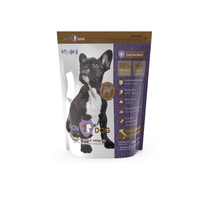 Alimento Perro Cachorro Pequeña Super Premium 1 KG Iron Dog
