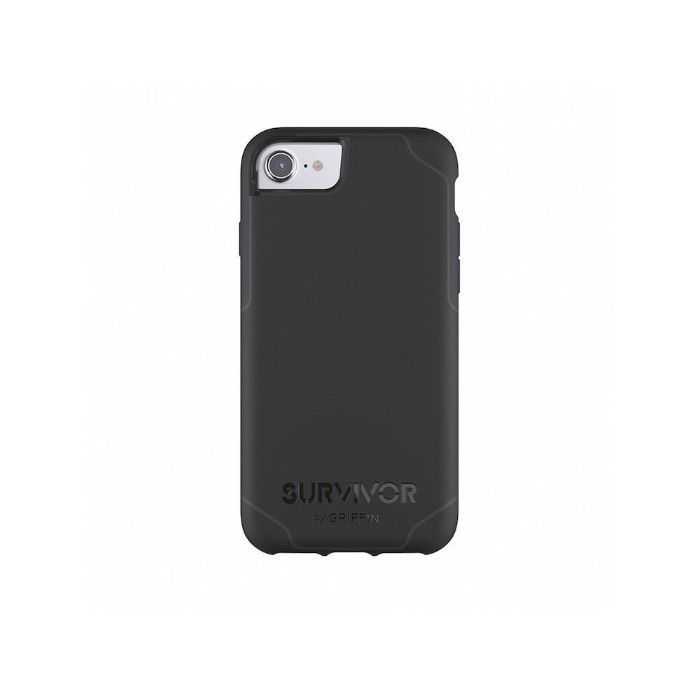 Funda Griffin Survivor Journey Case iPhone 6 Plus/6S Plus/7 Plus - Negro/gris