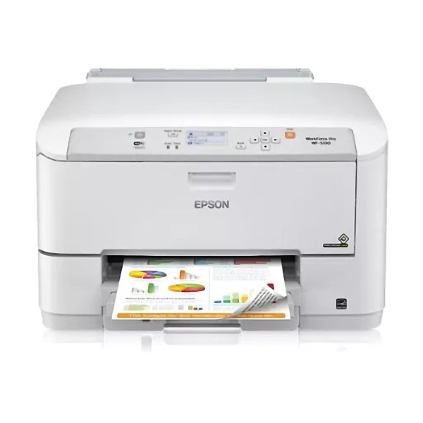 Impresora inalambrica inkjet color EPSON WorkForce Pro WF-5190 carta