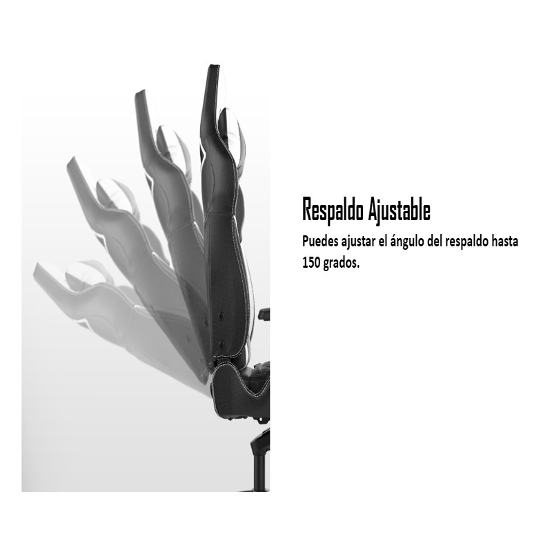 Silla Gamer Gamdias Reclinable Ergon?mica Achilles M1l Rgb Negro