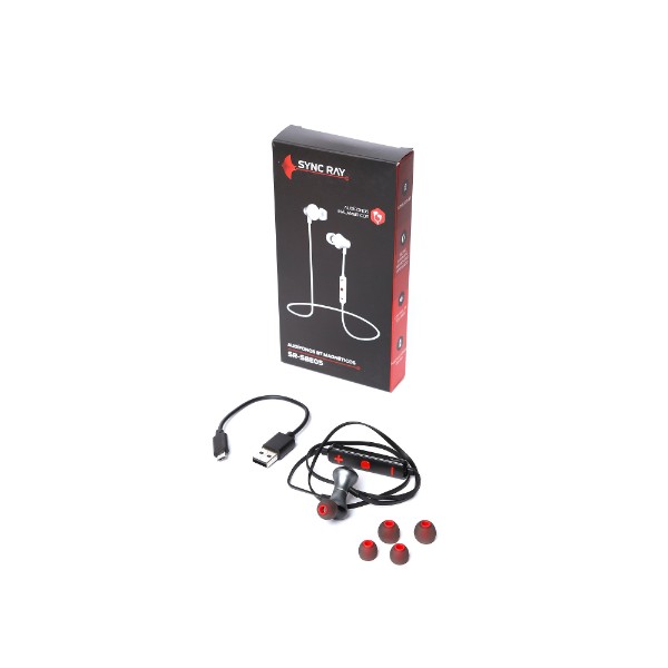 Audifonos In Ear Sync Ray SRSBE05B Negro Plata