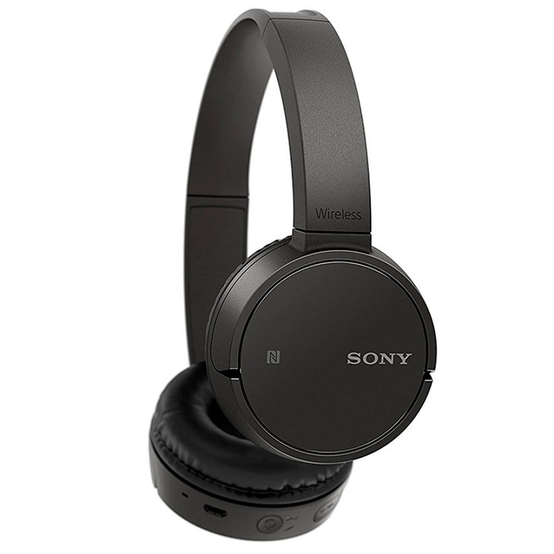 Audífonos Inálambricos Sony Negro NFC Micrófono WH-CH500