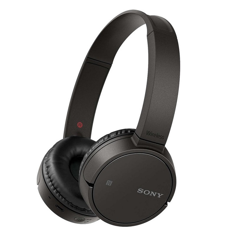Audífonos Inálambricos Sony Negro NFC Micrófono WH-CH500