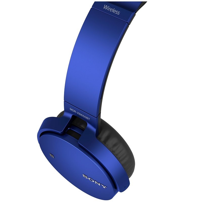 Audífonos Inalámbricos Sony Azul NFC Micrófono MDR-XB650BT