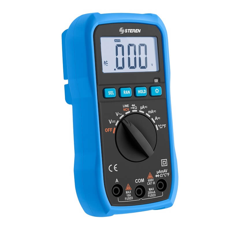 Multímetro Digital Auto Rango Detector De Voltaje | Mul-282