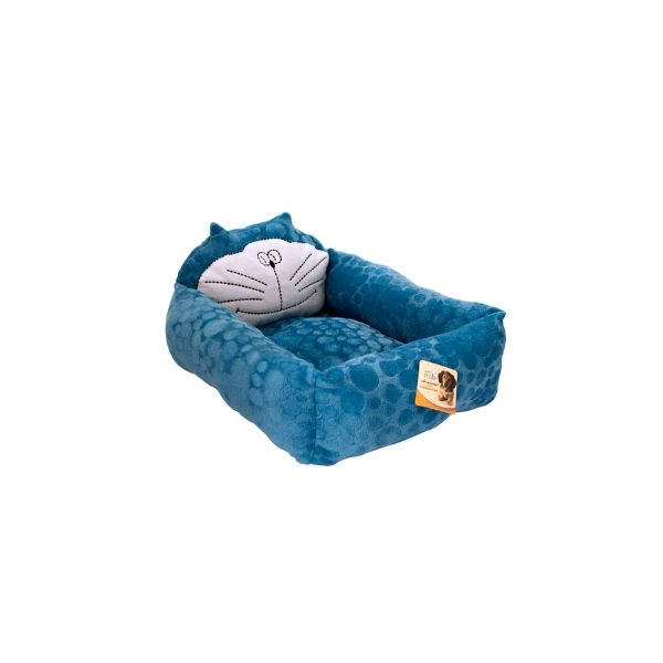 Cama animalitos gato azul fancy pets 