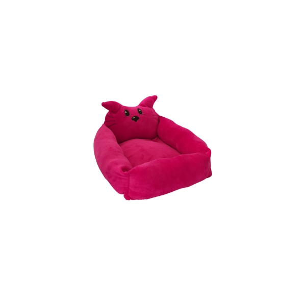 Cama Animalitos Gato Rosa Fancy Pets