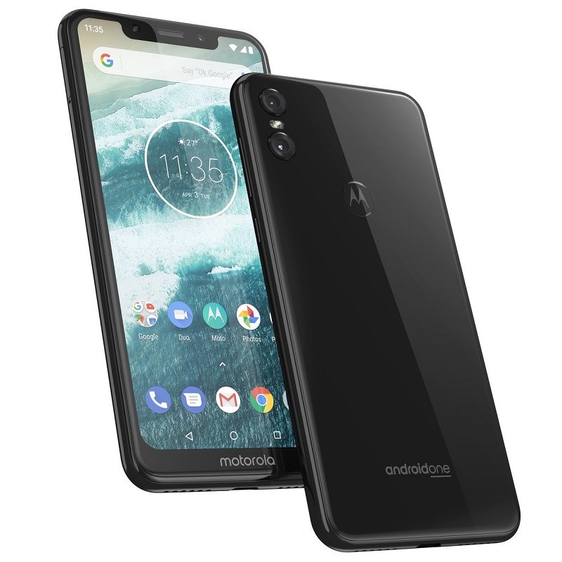Celular Motorola One Negro Android One 4GB RAM 64GB