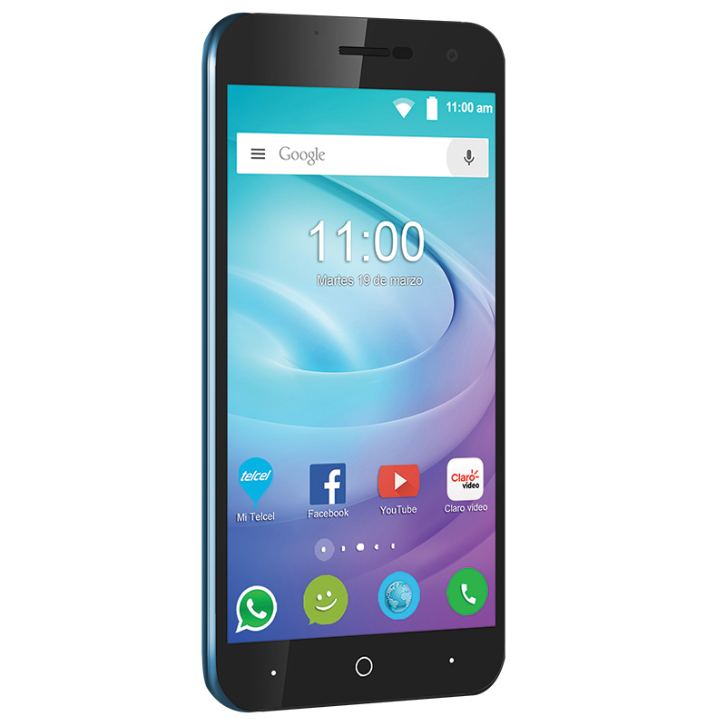 Celular ZTE 3-G BLADE L7A Color AZUL Telcel