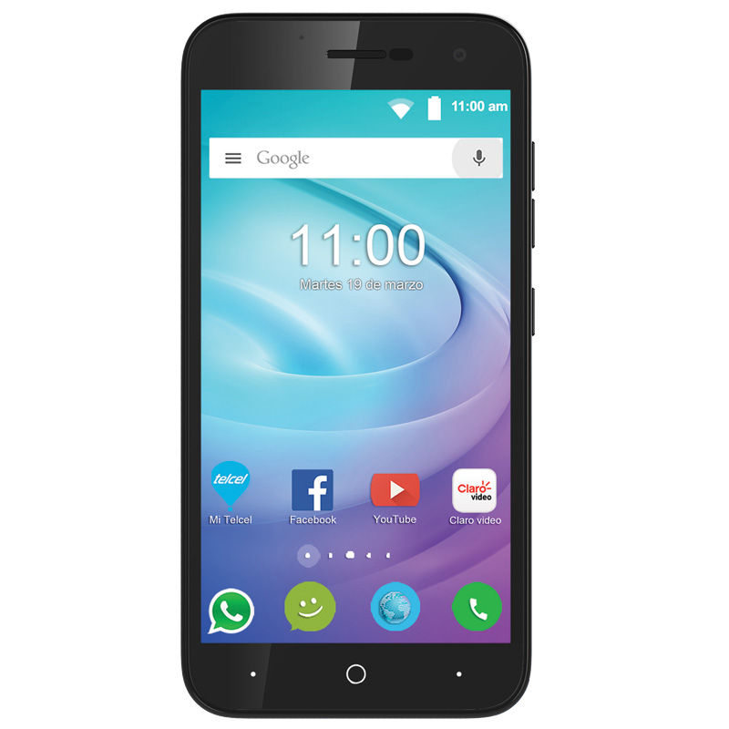 Celular ZTE 3-G BLADE L7A Color NEGRO Telcel