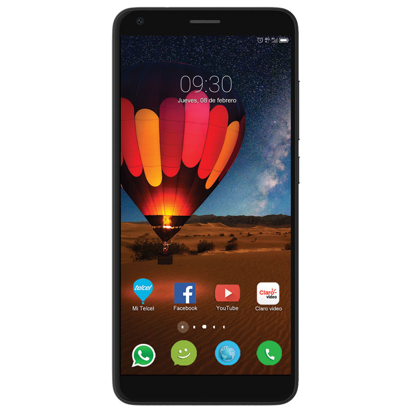Telcel ZTE LTE BLADE V9 VITA Color NEGRO Telcel 