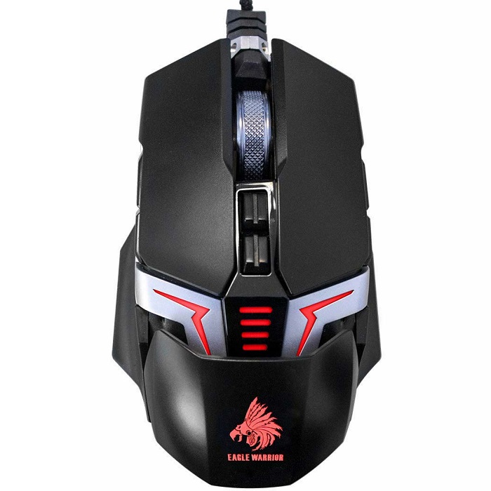 Mouse Eagle Warrior The Flash 4000DPI Iluminado USB MGG77FLASHEGW