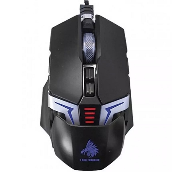 Mouse Eagle Warrior The Flash 4000DPI Iluminado USB MGG77FLASHEGW