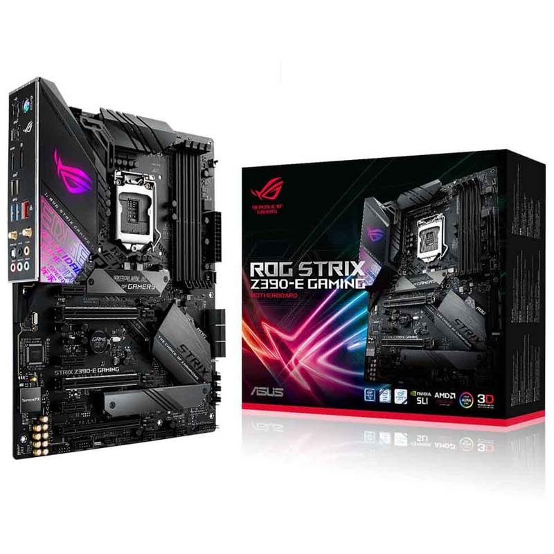Tarjeta Madre Asus Rog Strix Z390-e Gaming Intel 9na Wifi