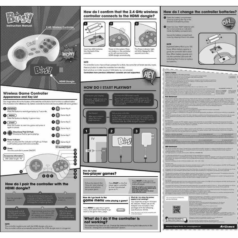 Consola Bandai Namco Flashback Blast!