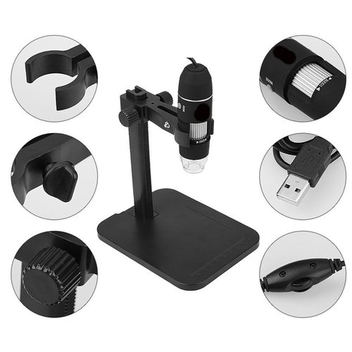 Microscopio Digital Usb 1000x Zoom Óptico Cámara 8 Led Xp Pc BYTESHOP