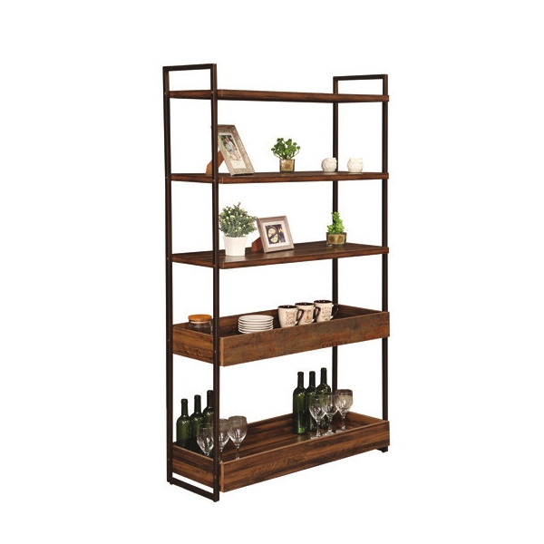 Librero Morgan Nogal Antique - Kessa