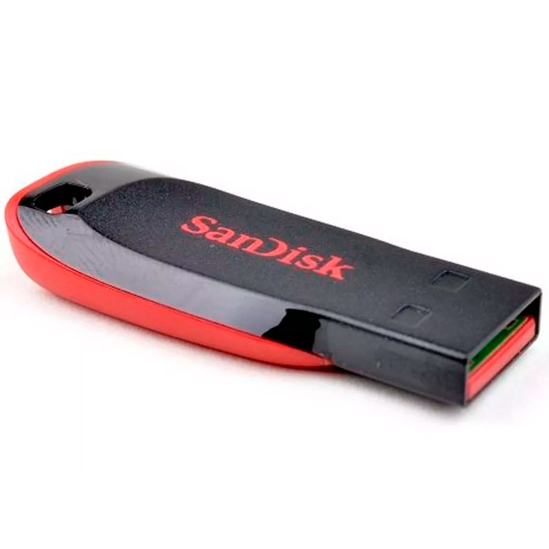 Memoria USB 16GB Sandisk Cruzer Blade USB 2.0 SDCZ50-016G-B35