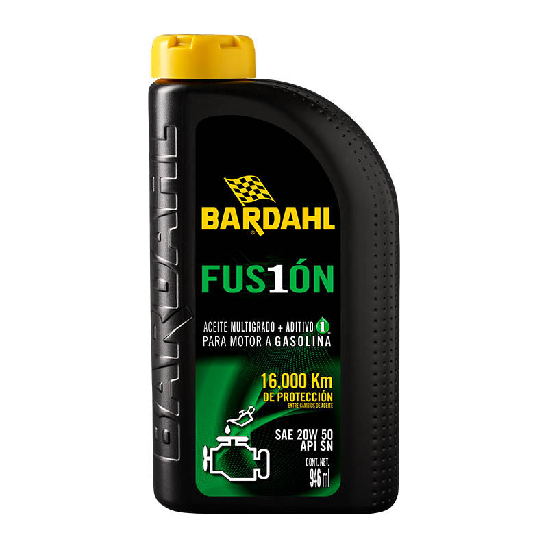 Aceite Multigrado Para Motor 20w-50 Sn + Aditivo Bardahl 1 