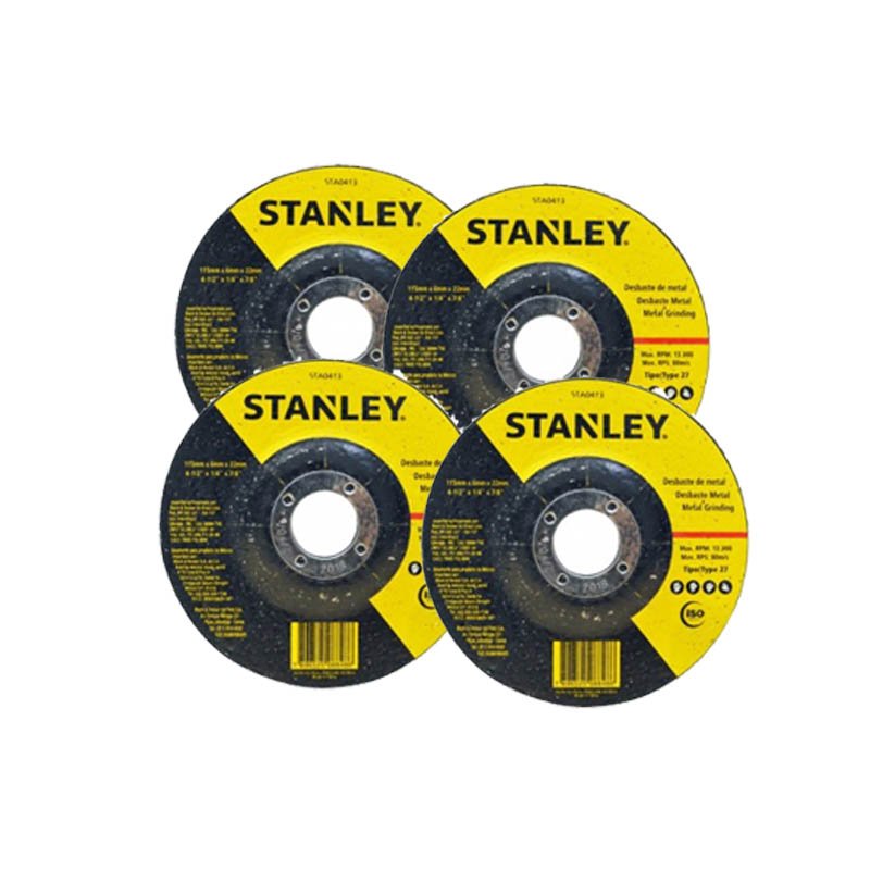 Esmeriladora+10 Discos+Caja de Regalo STGS7115K10 Stanley