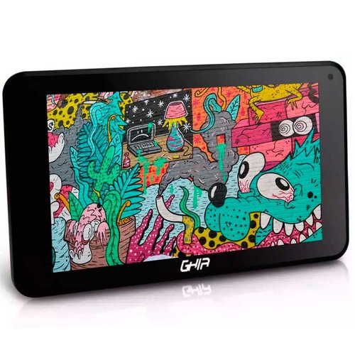 Tablet Android Niños Quad Core 1gb 8gb Bluetooth Ghia Axis 7 Negro