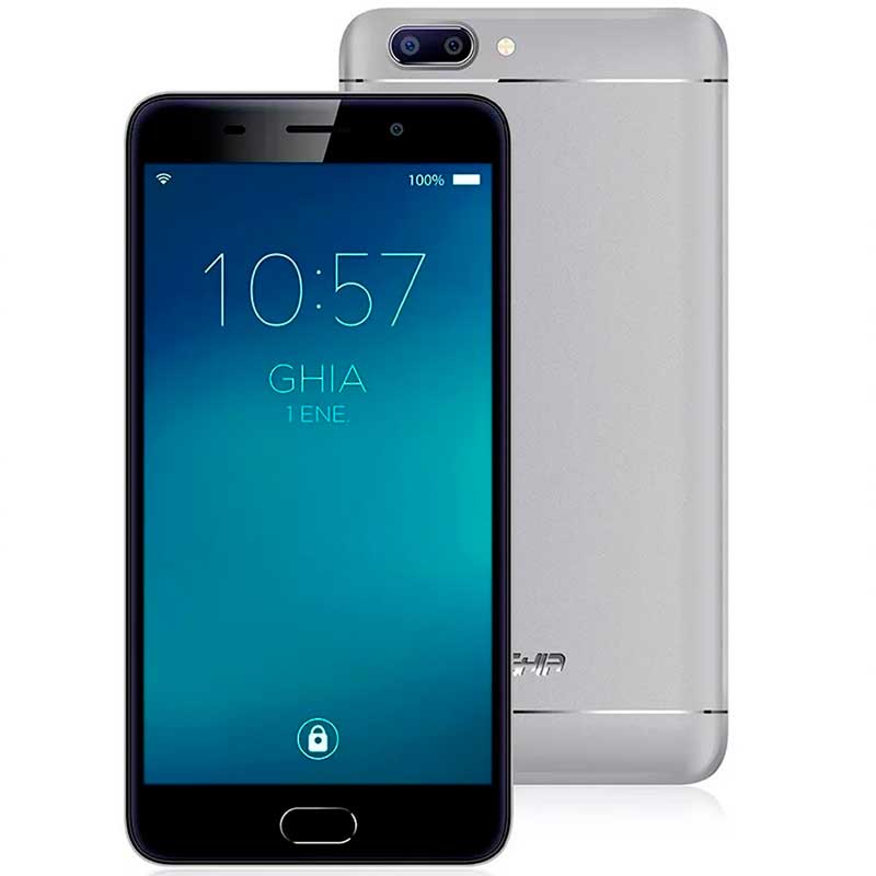 Celular Smart Phone Ghia Zeus Quad Core 1gb 8gb Camara 13mpx Gris