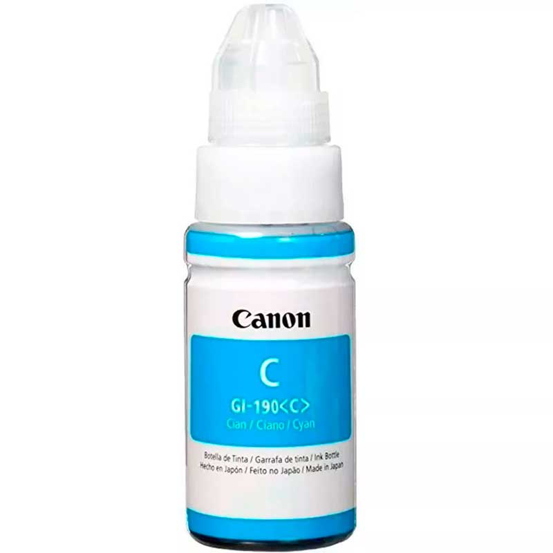 Kit 4 Botellas De Tinta Canon Gi-190 G1100 G2100 G3100 G4100 