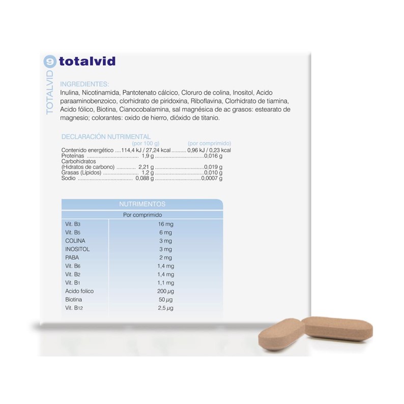 Totalvid 9 Caja con 28 comprimidos 37359 Soria Natural