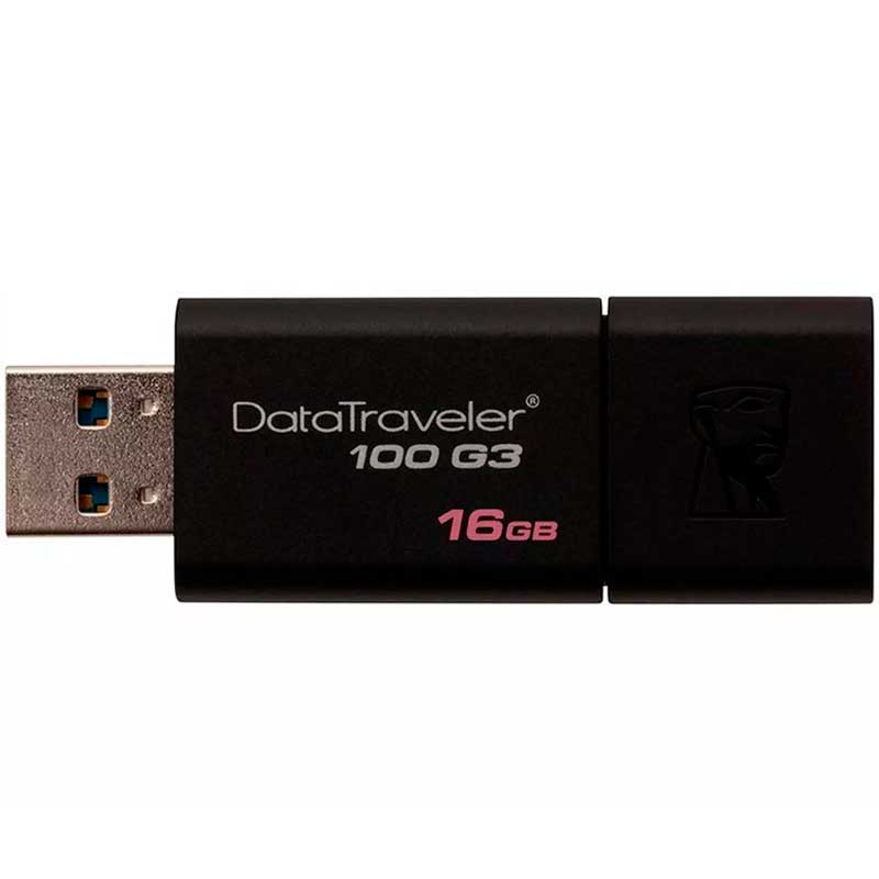 Memoria Usb 16gb Kingston Dt100 Usb 3.0 Dt100g3/16gb