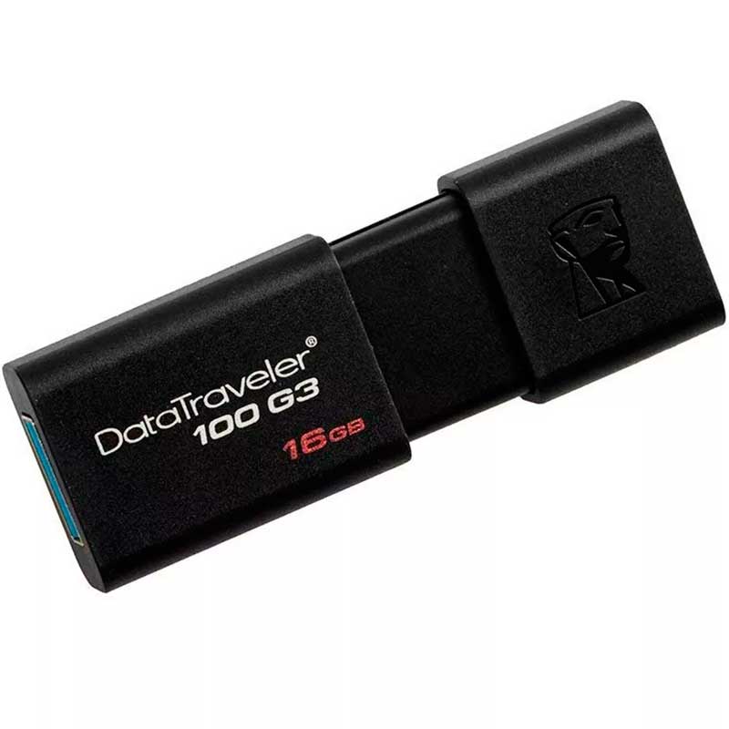 Memoria Usb 16gb Kingston Dt100 Usb 3.0 Dt100g3/16gb