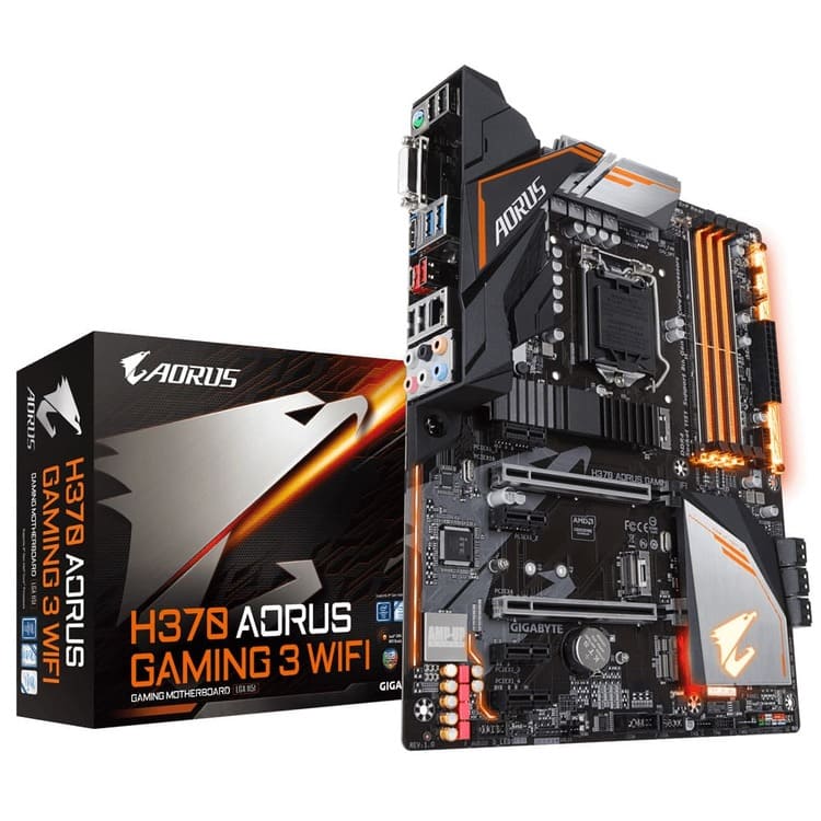 Tarjeta Madre AORUS ATX H370 GAMING 3 Intel H370, HDMI, 64GB DDR4