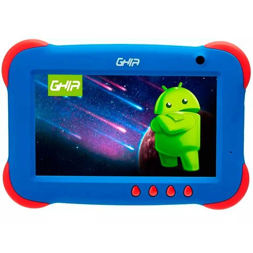 Tablet Ghia Any Kids Android Quad Core 1gb 8gb Uso Rudo Azul