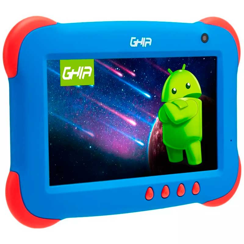 Tablet Ghia Any Kids Android Quad Core 1gb 8gb Uso Rudo Azul