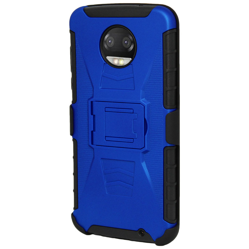 Funda Clip 3 en 1  Moto Z2 Play & Z2 Force XT1710-89 Protector Case Uso Rudo Elux