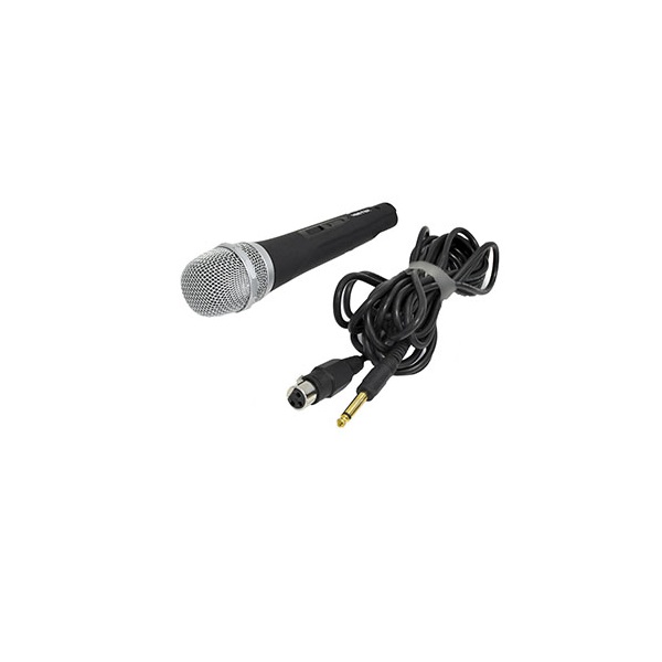 Micrófono Alámbrico de Metalico MS-MICWIRED Cable 4 M